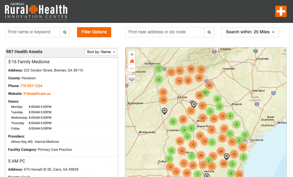 Georgia Health Access Finder