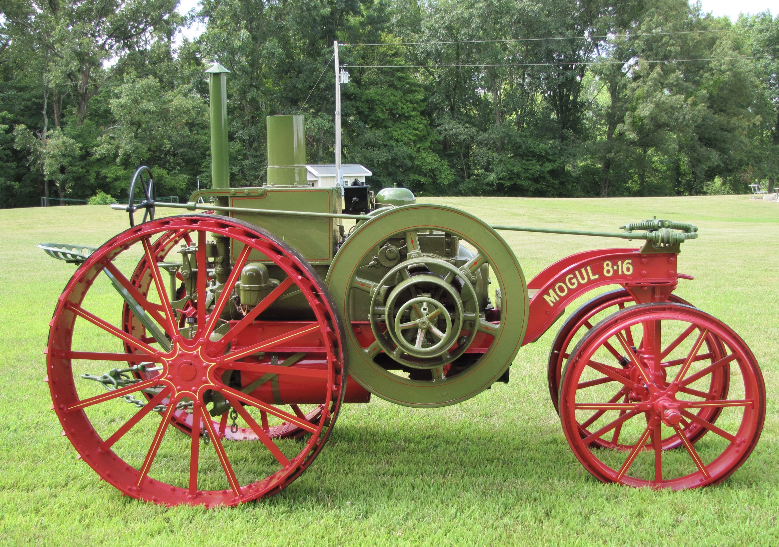 Mogul 8-16 Titan tractor in field
