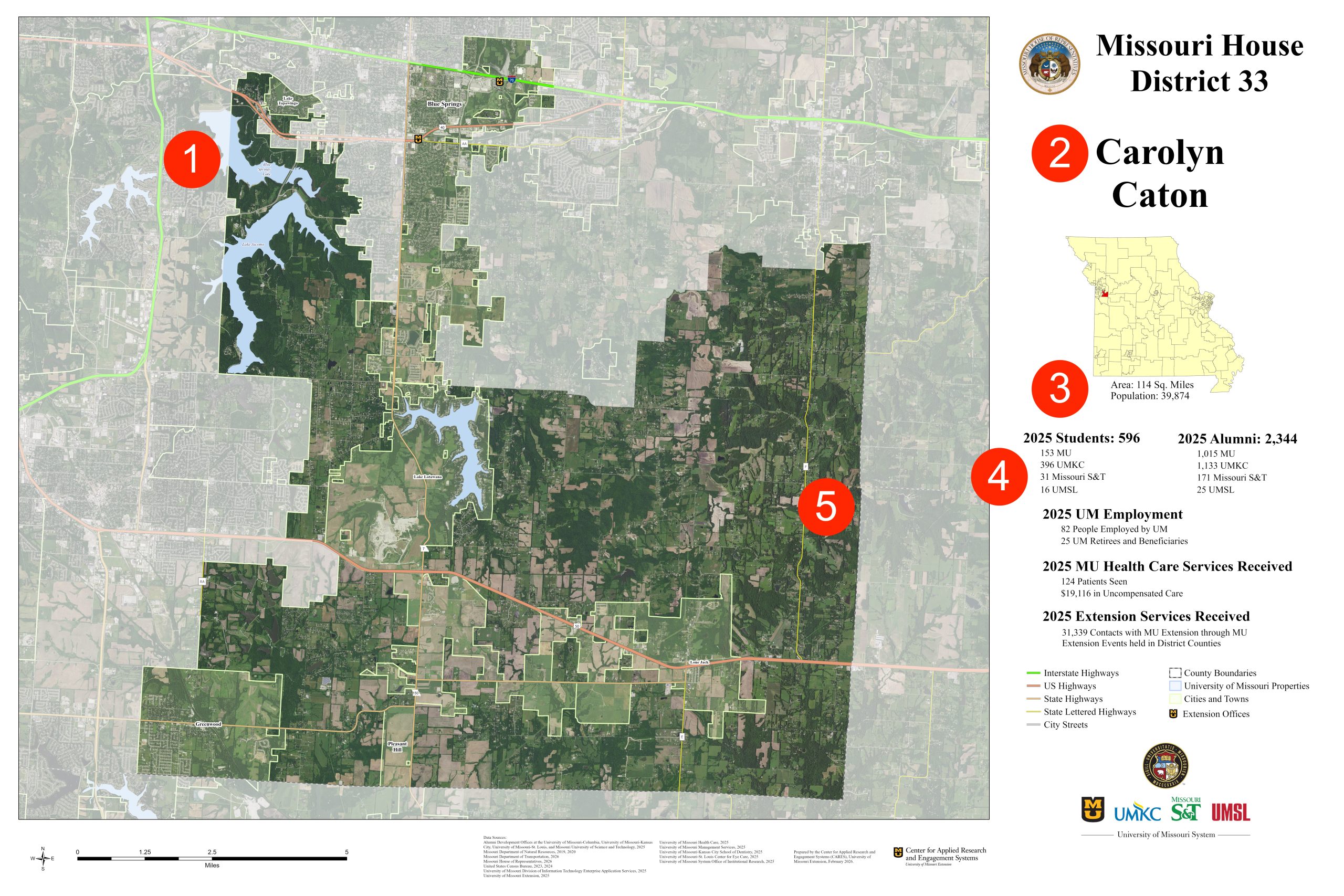 Map of Missouri House District 6